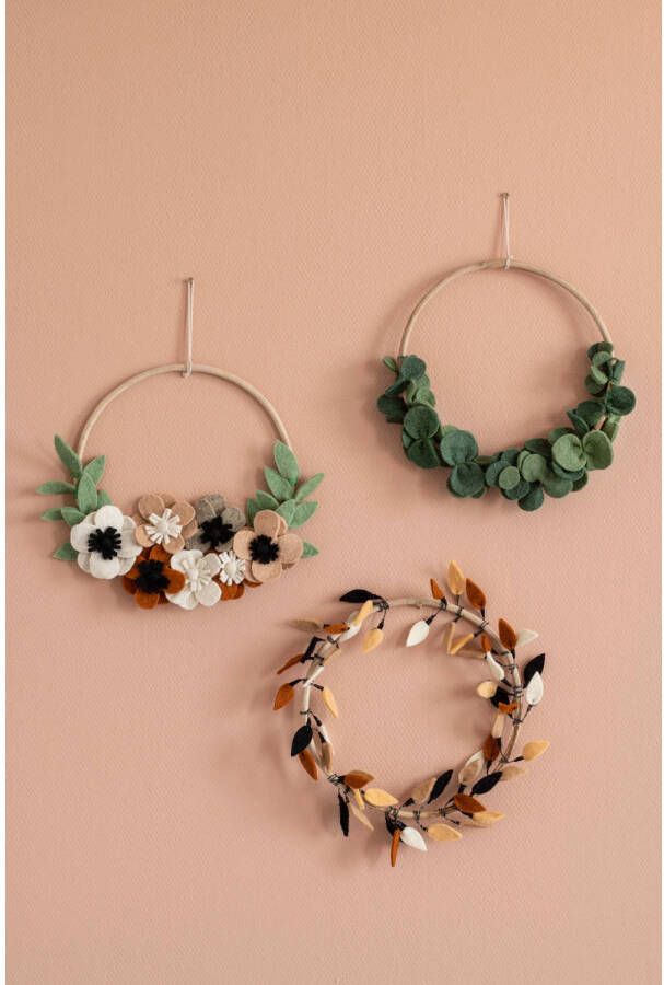 Kidsdepot wanddecoratie Flowers (Ø30 cm)