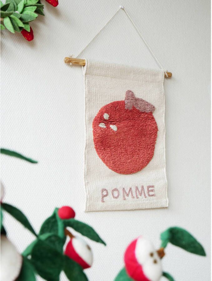 Kidsdepot wandhanger Pomme (40x30 cm)