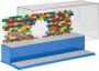 LEGO Opbergbox Play & Display Blauw - Thumbnail 3