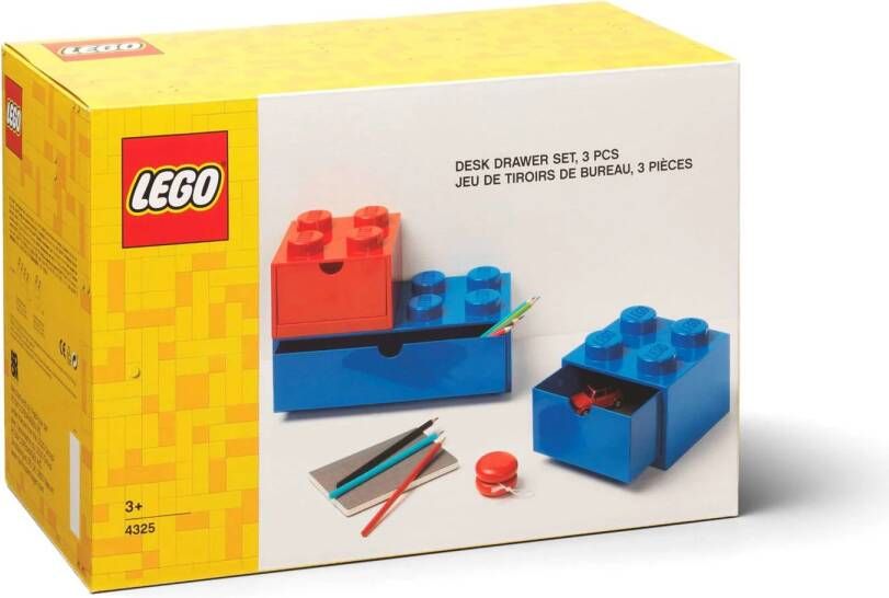 LEGO steen lade (set van 3)