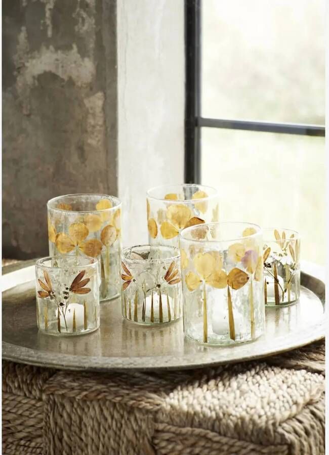 Madam Stoltz windlicht glas (10x13 cm)