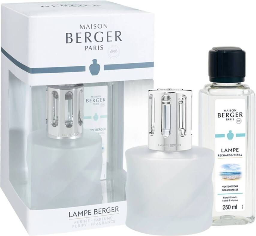 Maison Berger Lampe Berger Giftset SPIRALE GIVREE 250 ml