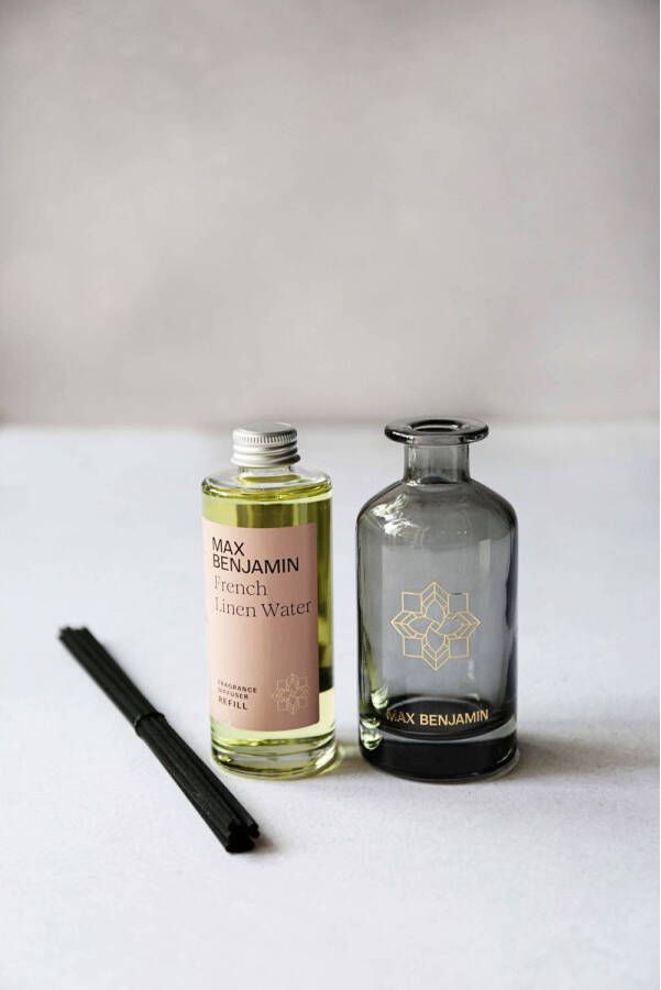 Max Benjamin geurstokjes Refill French Linen Water 150 ml