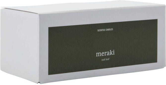 Meraki geurkaars Oud leaf (set van 2)