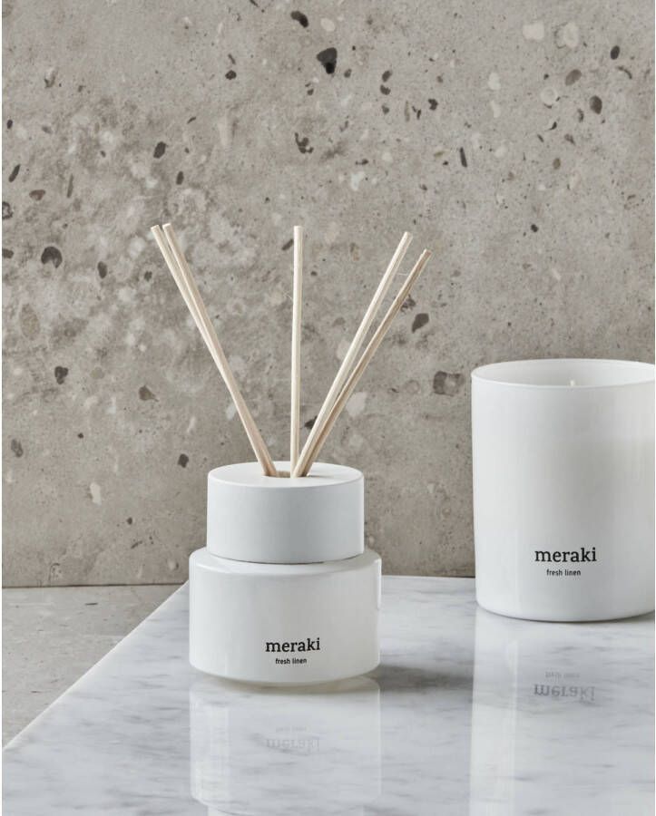 Meraki geurstokjes Fresh Linen 100 ml