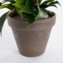 Mica Decorations Groene ficus kunstplant 40 cm voor binnen kunstplanten nepplanten binnenplanten. Kunstplanten - Thumbnail 4