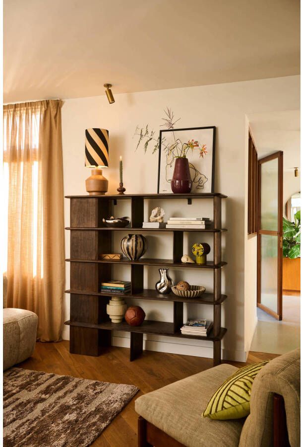 Mica Decorations vaas Nanda bruin