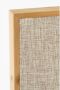 Mica Decorations wanddecoratie beige (60x3x80 cm) - Thumbnail 3