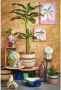 Mica Decorations wanddecoratie palmboom paars (50x70 cm) - Thumbnail 2