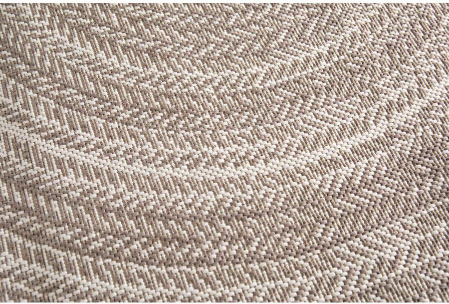 NOUS Living binnen- en buitenvloerkleed Tifara (Ø120 cm)