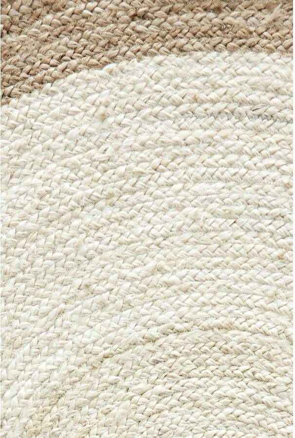 NOUS Living jute vloerkleed Harry (Ø120 cm)