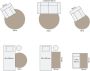 NOUS Living jute vloerkleed Harry (Ø120 cm) - Thumbnail 3