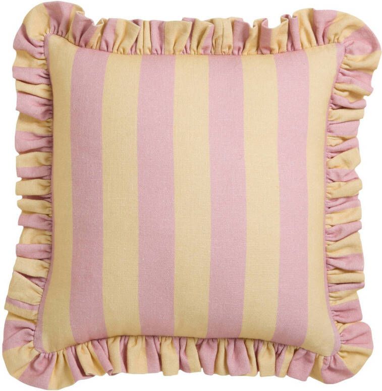 NOUS Living sierkussenhoes Rosa (45x45 cm)
