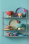 Present Time dienblad Funky blauw en roze - Thumbnail 3