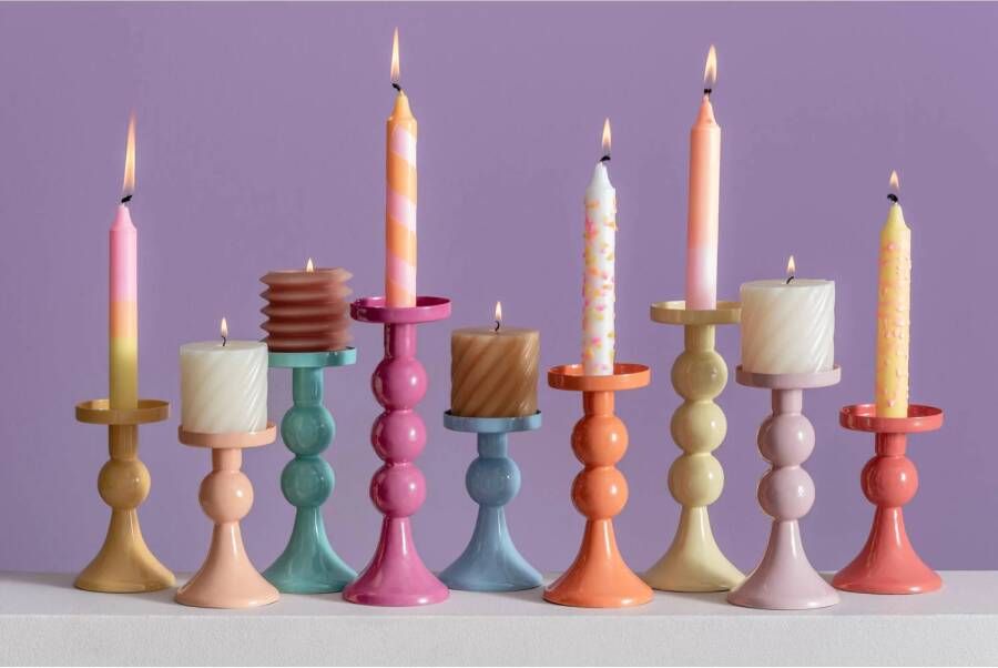 Present Time kandelaar Funky lichtgroen (23 cm)