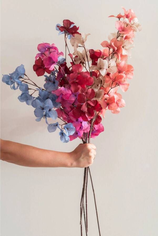 Present Time kunstbloem Stem blauw