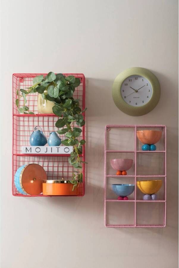 Present Time schaal Funky blauw en roze