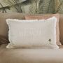 Rivièra Maison Riviera Maison Beach Palm Tree Pillow Cover 65x45 Flax - Thumbnail 2