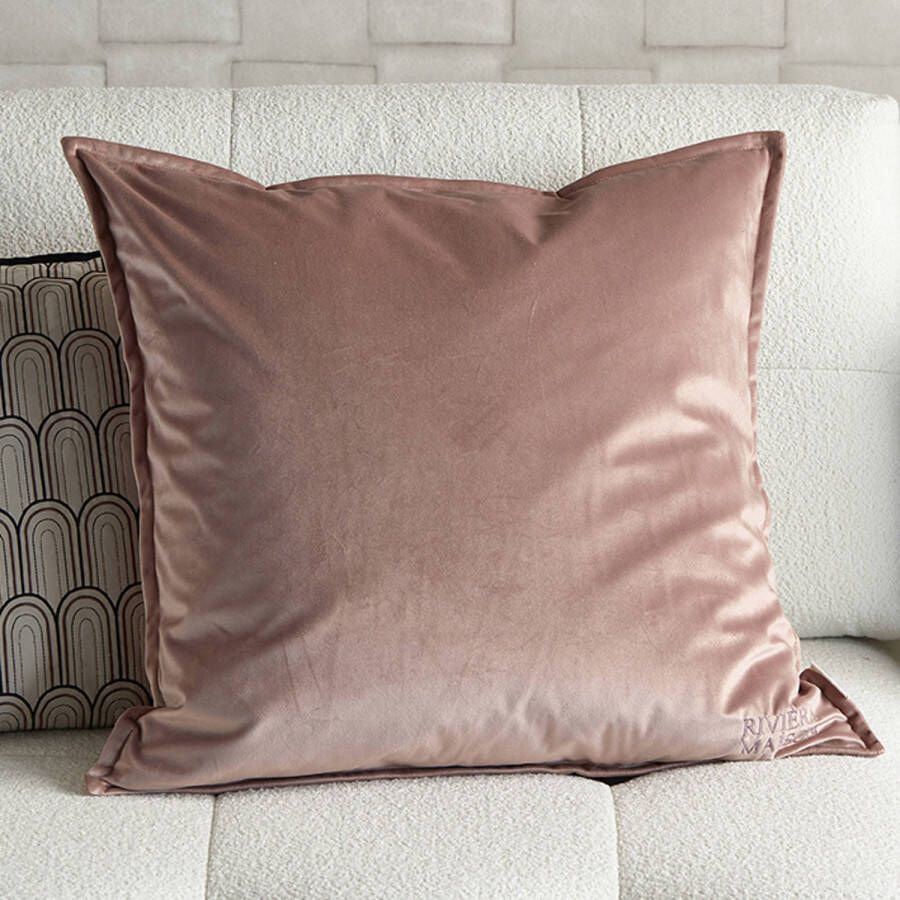 Riviera Maison sierkussenhoes roze (60x60 cm)