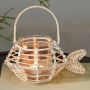 Riviera Maison waxinelichthouder Rustic Rattan - Thumbnail 2