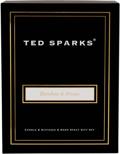 Ted Sparks geschenkset Bamboo & Peony 200 ml