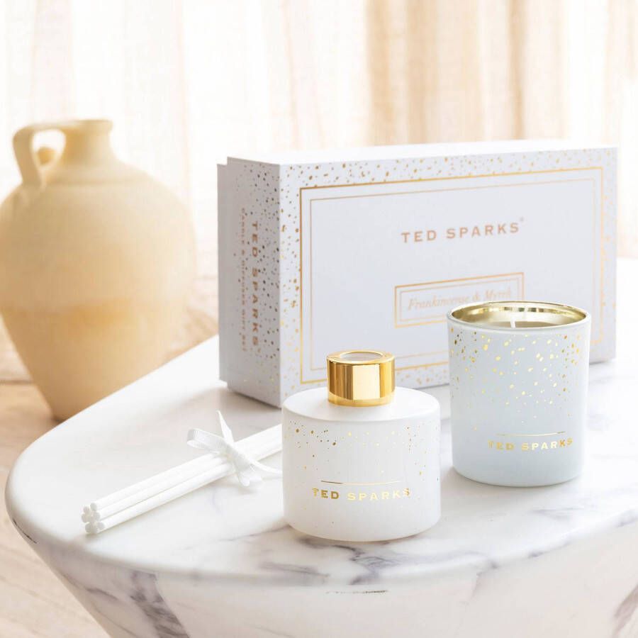 Ted Sparks geschenkset Frankincense & Myrrh (set van 2) (100 ml)