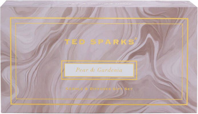 Ted Sparks geschenkset Pear & Gardenia 200 ml