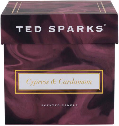 Ted Sparks geurkaars Cypress & Cardamom