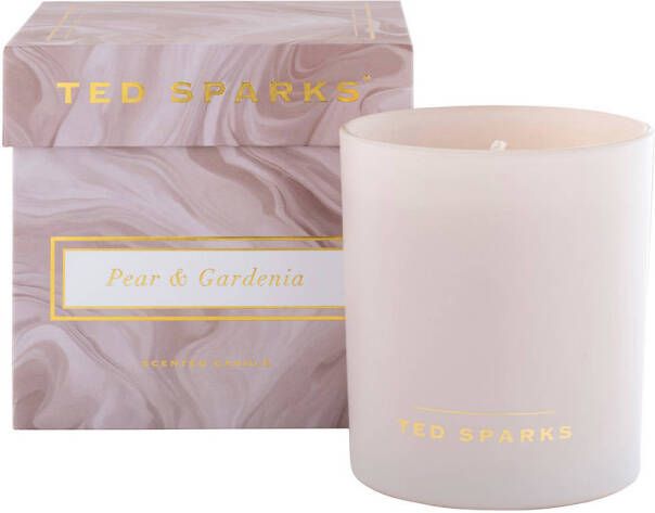 Ted Sparks geurkaars Pear & Gardenia
