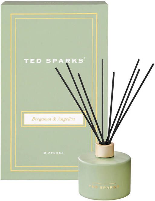 Ted Sparks geurstokjes Bergamot & Angelica (200 ml)