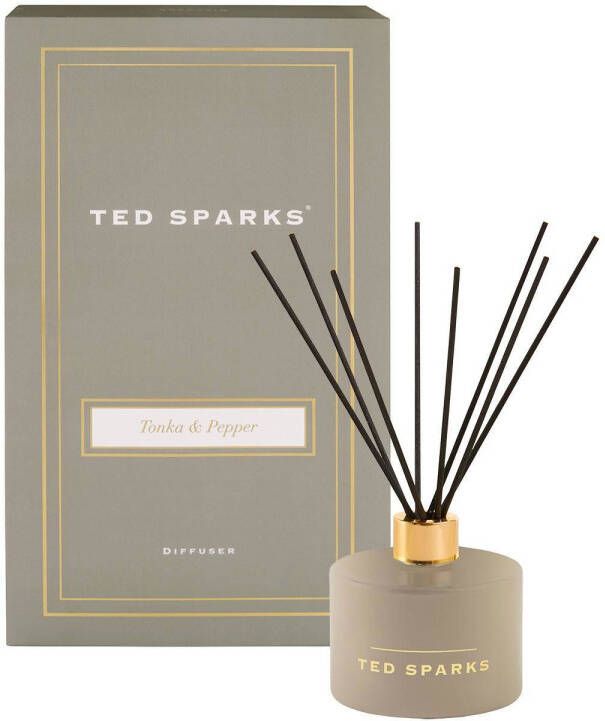 Ted Sparks geurstokjes Tonka & Pepper 250 ml