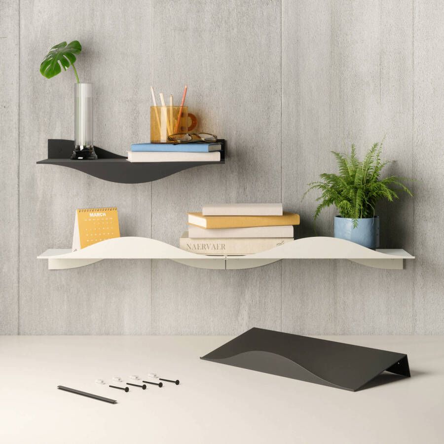 UMBRA wandplank Surf (set van 2) (30x46x8 cm)