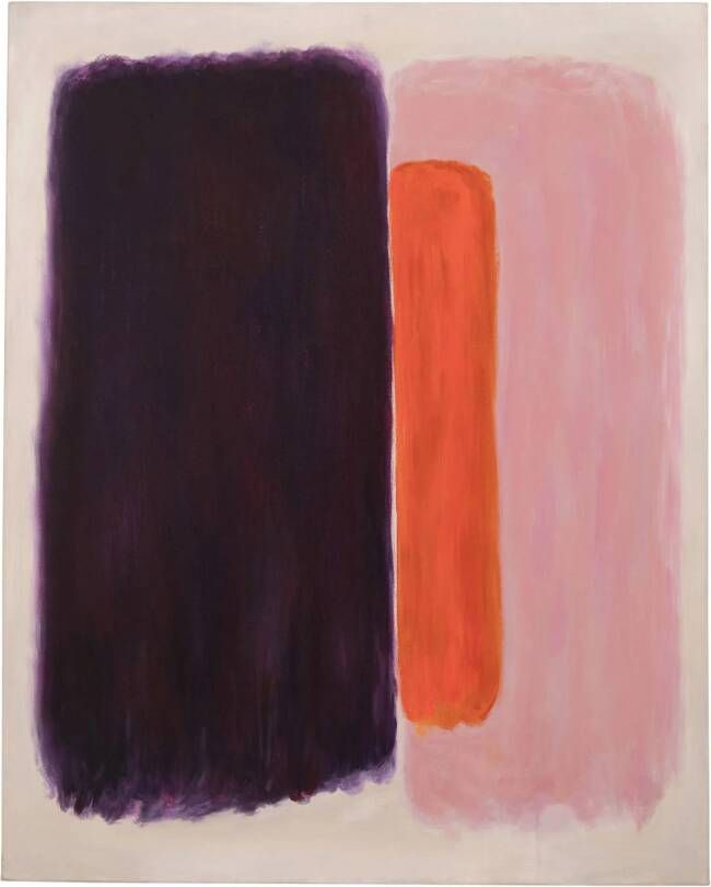 Urban Nature Culture schilderij Bola roze bruin (100x100 cm)