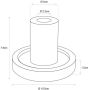 Vtwonen kaarshouder marble bruin (10.2x7.9 cm) - Thumbnail 2