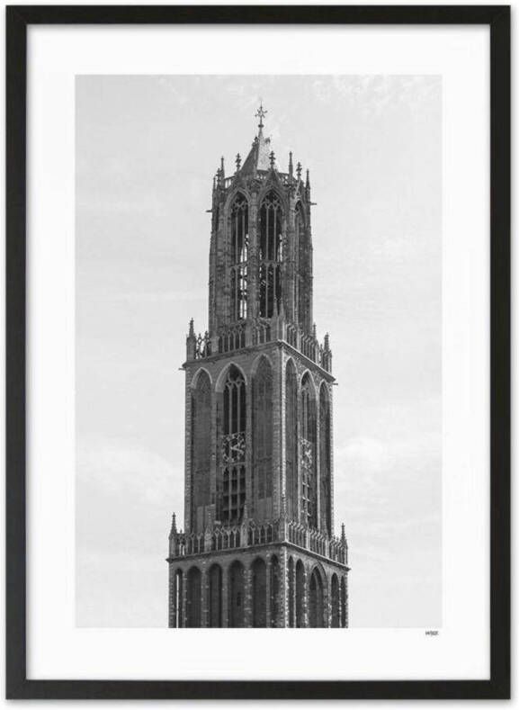 WIJCK. poster Utrecht Domtoren (50x70 cm)