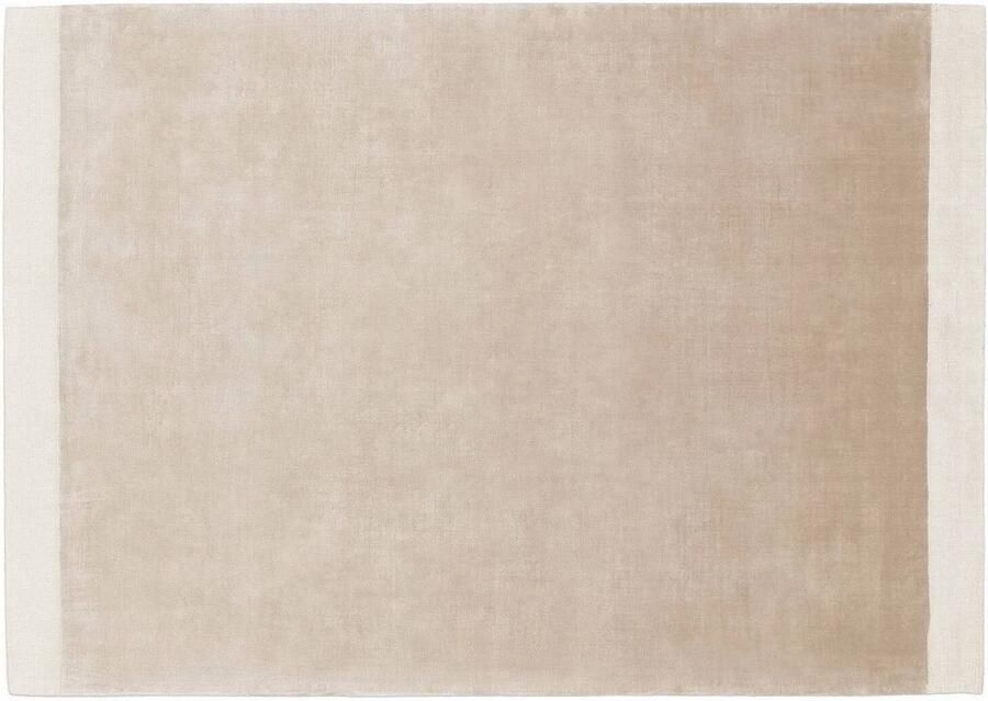 FÉST laagpolig rechthoekige vloerkleed 230x160 cm beige