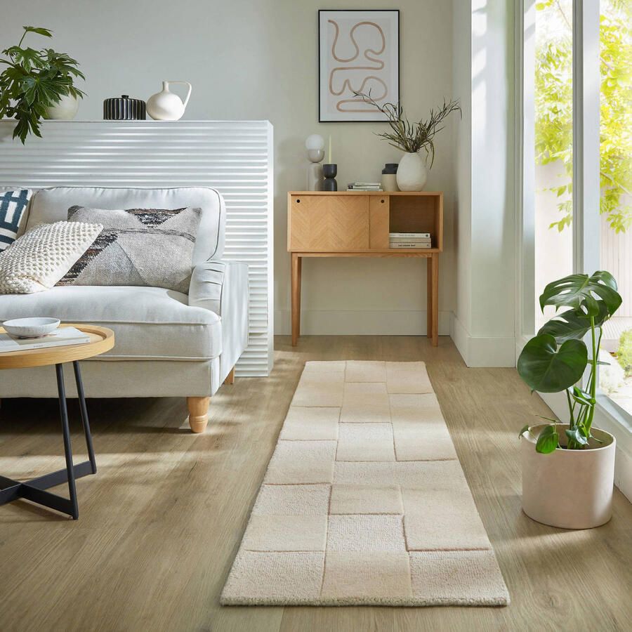 Flair Rugs Checkerboard Modern Vloerkleed Wol