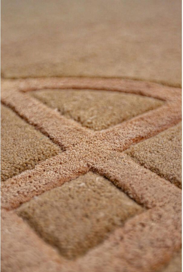 Flair Rugs Vloerkleed Gatsby Deco Rand Wol