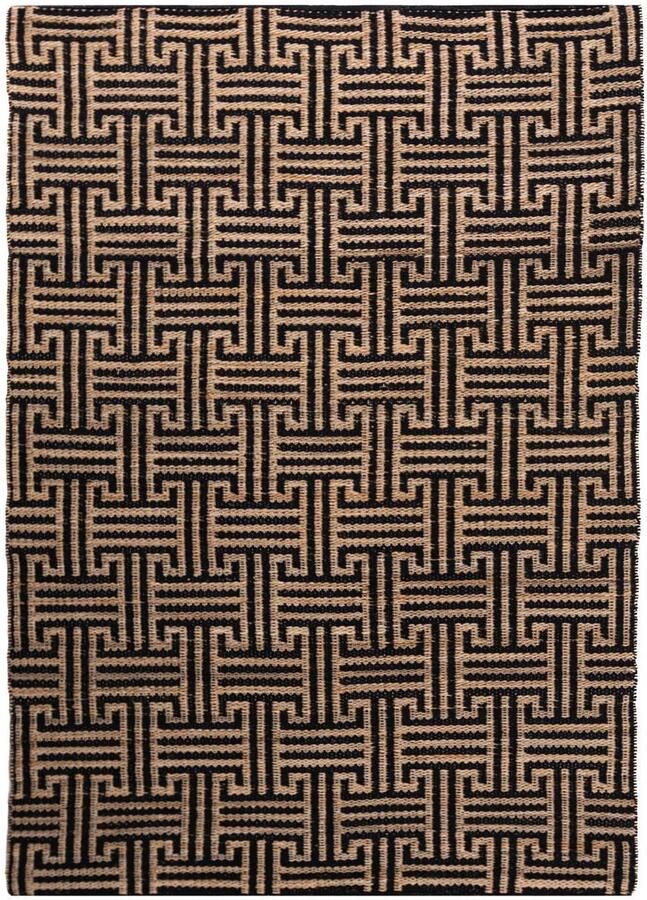 Flair Rugs vloerkleed jute Meander (230x160 cm)