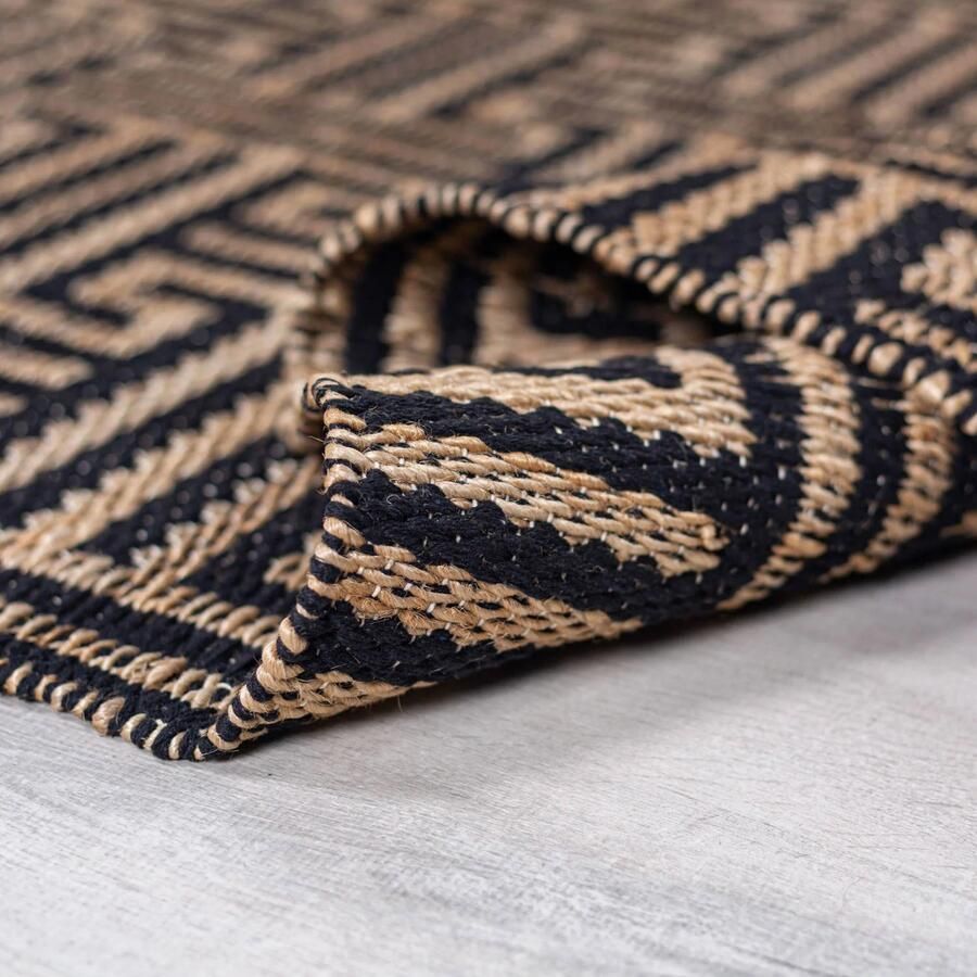 Flair Rugs vloerkleed jute Meander (230x160 cm) - Foto 2