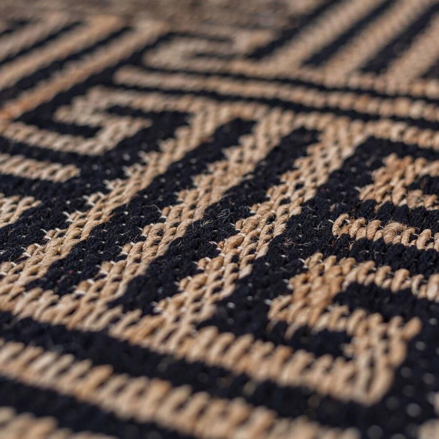 Flair Rugs vloerkleed jute Meander (230x160 cm) - Foto 3