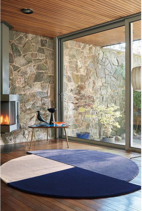 Flair Rugs Vloerkleed Mia Segment Cirkel Wol - Foto 3