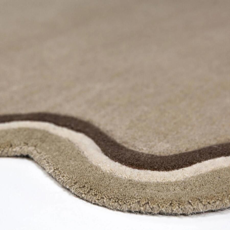 Flair Rugs vloerkleed wol (Ø180 cm) - Foto 3