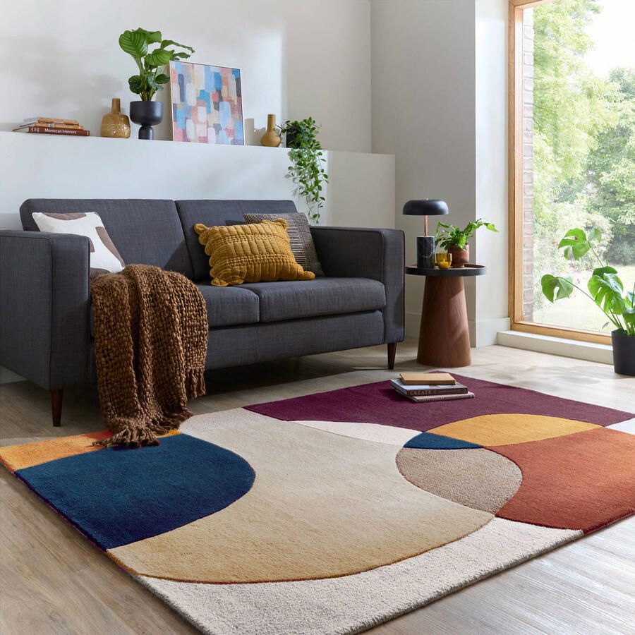 Flair Rugs Glow Modern Vloerkleed Wol - Foto 2