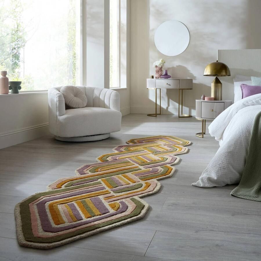 Flair Rugs vloerkleed wol (300x80 cm) - Foto 3