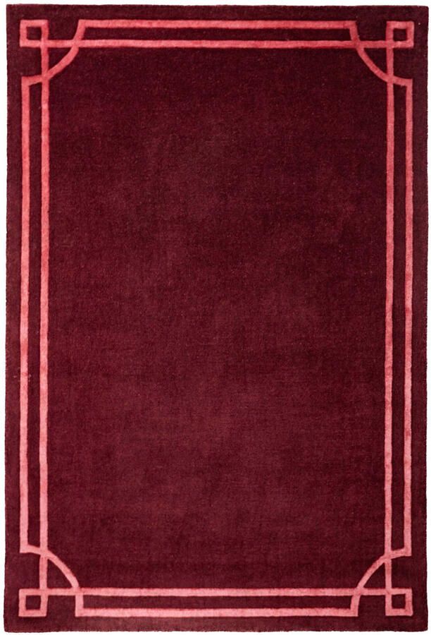 Flair Rugs Vloerkleed Gatsby Deco Rand Wol