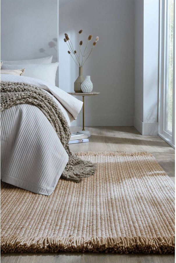 Flair Rugs vloerkleed wol Rene Geribd (170x120 cm)