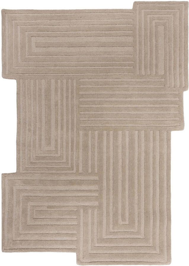 Flair Rugs Zen Geometrisch Vloerkleed van Wol - Foto 3