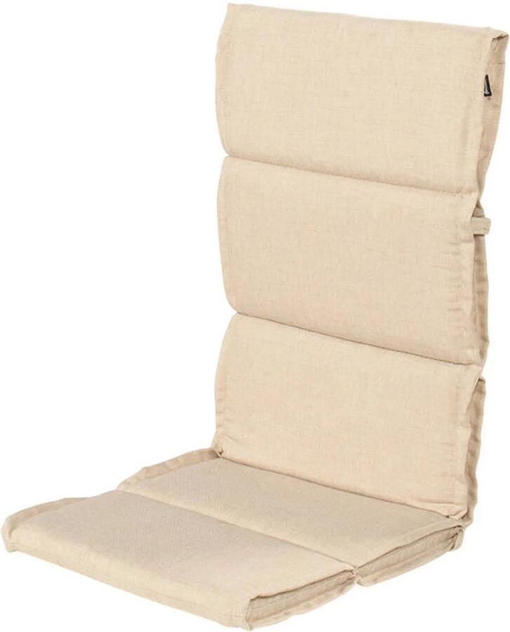Hartman tuinkussen hoge rug Bahama Beige (123x50x5 cm) (set van 2) - Foto 2