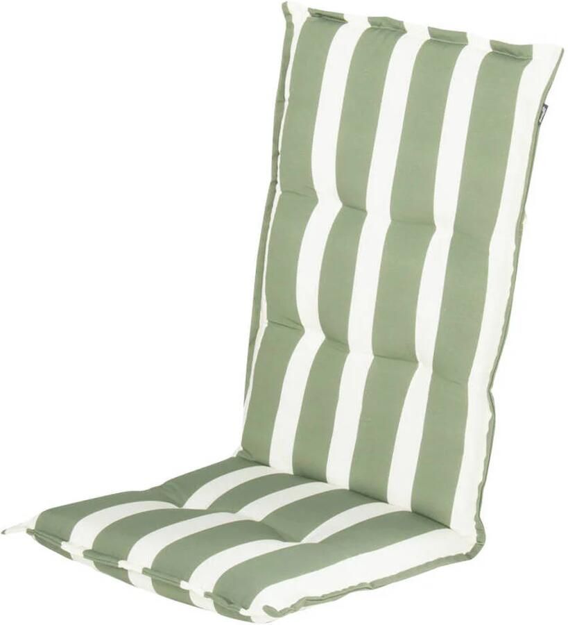 Hartman tuinkussen hoge rug Roma Soft Green (123x50x8 cm) (set van 2) - Foto 2